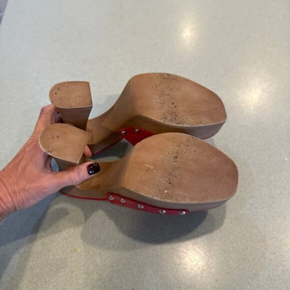 Steve Madden Red Sandals - Picture 4 of 4